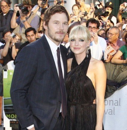 Анна Фэрис и Крис Пратт