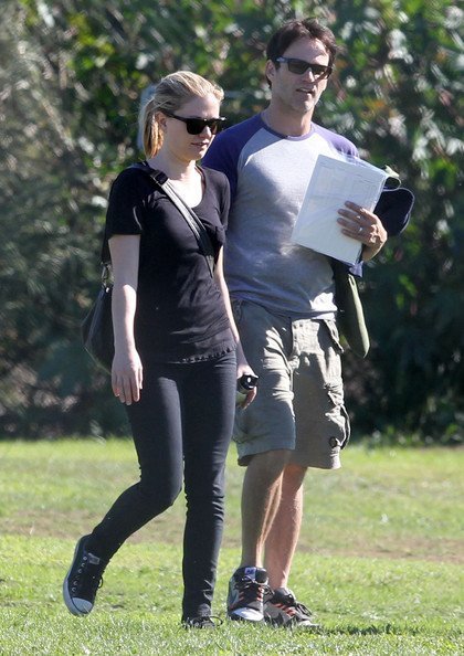 Анна Пакуин и Стивен Мойер