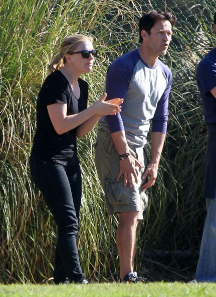 Анна Пакуин и Стивен Мойер