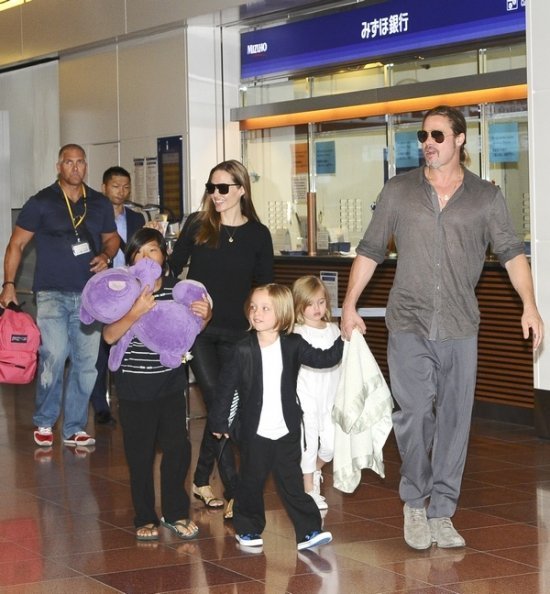 Анжелина Джоли и Брэд Питт