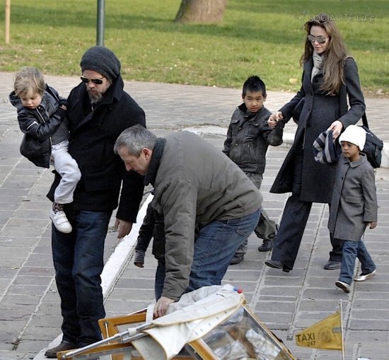 Анжелина Джоли и Брэд Питт