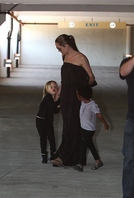 Анжелина Джоли и дети