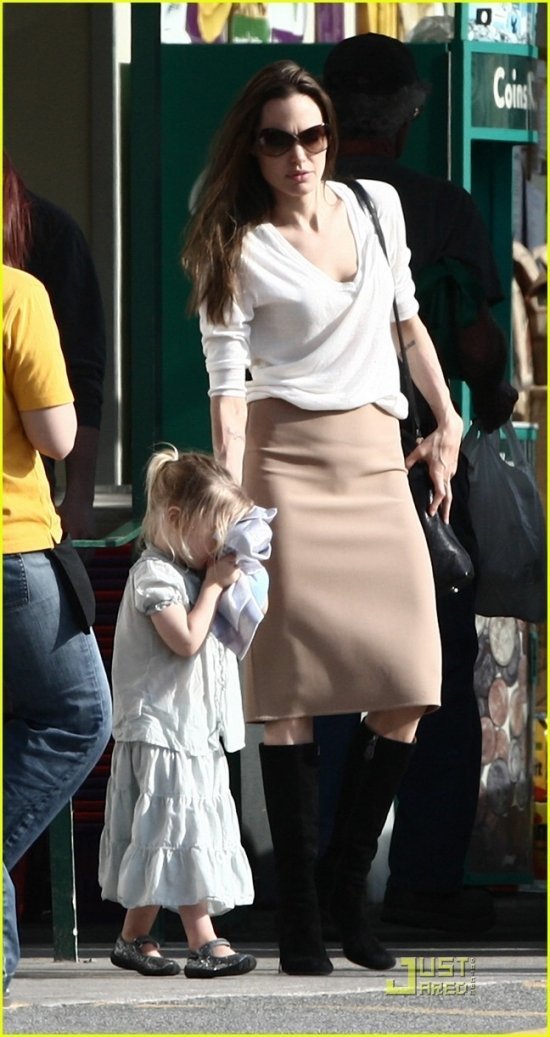 Анжелина Джоли и дети