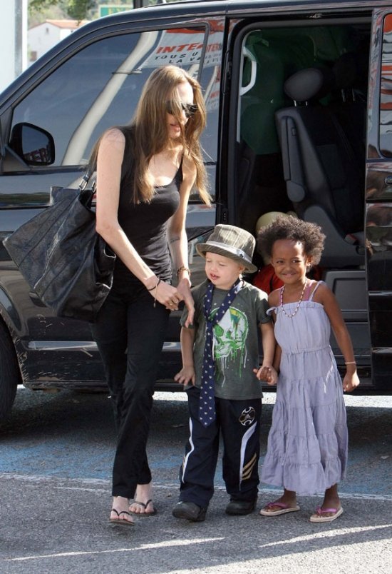 Анжелина Джоли и Шайло