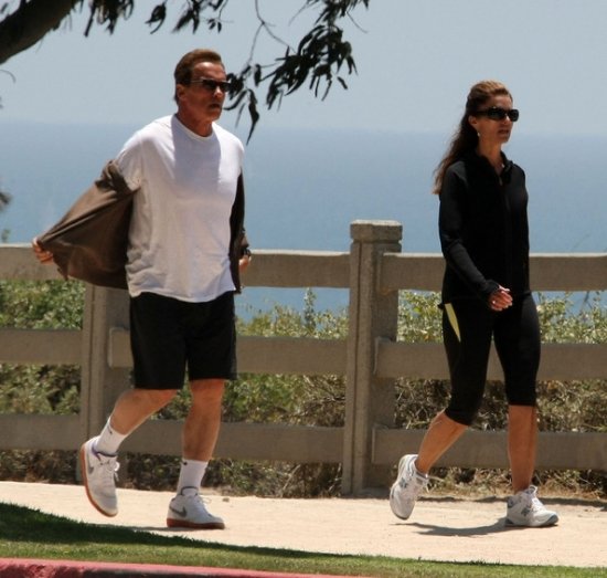 Арнольд Шварценеггер с семьей