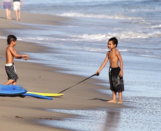 Брэд Питт и дети