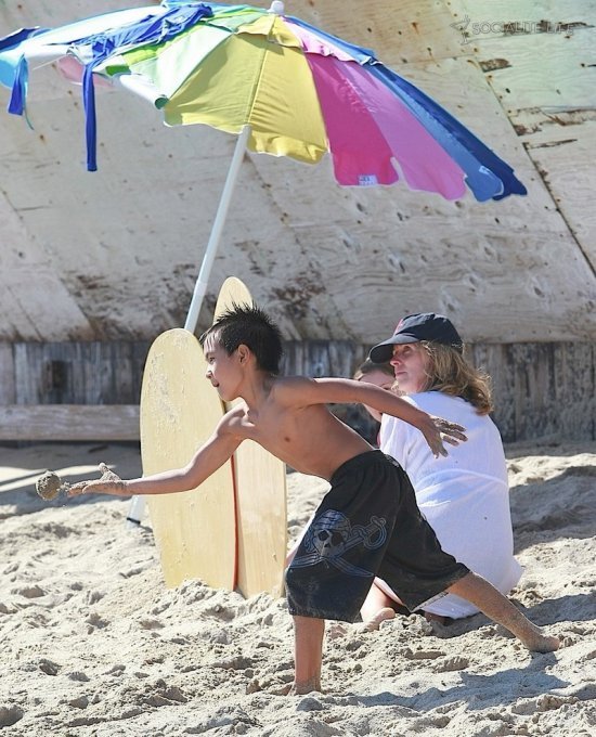 Брэд Питт и дети