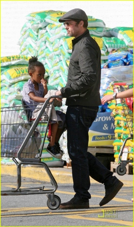 Брэд Питт и дети