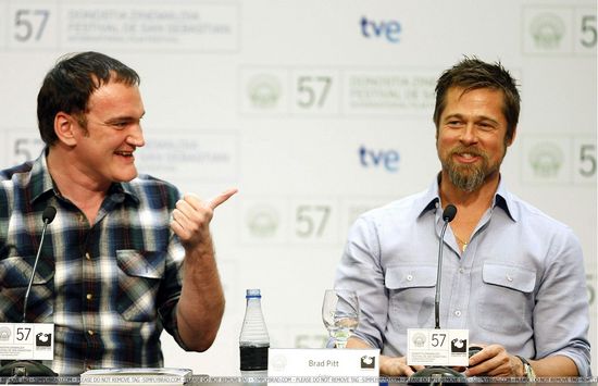 Брэд Питт и Квентин Тарантино