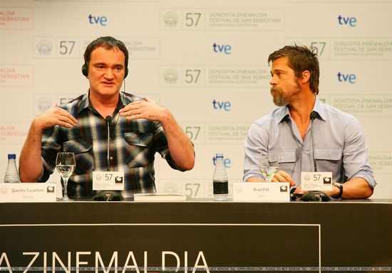 Брэд Питт и Квентин Тарантино