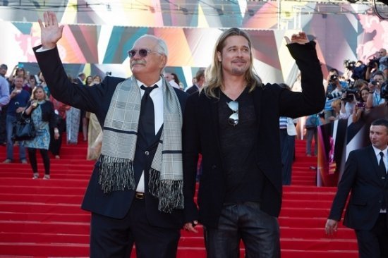 Брэд Питт в Москве