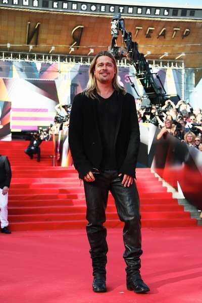 Брэд Питт в Москве