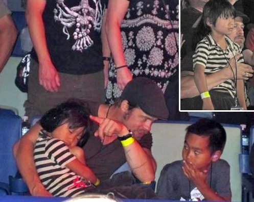 Брэд Питт в Новом Орлеане