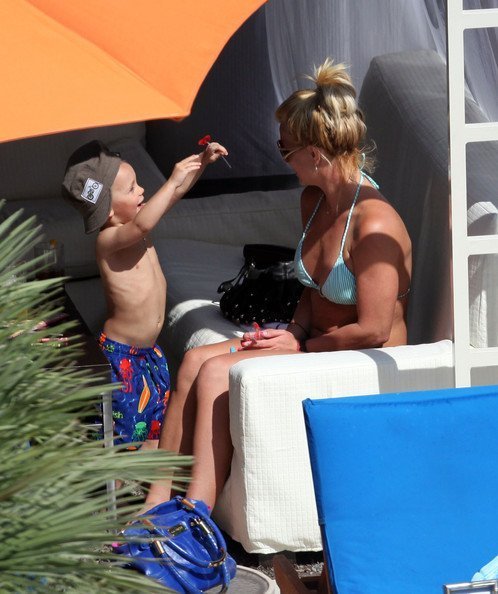 Бритни Спирс с детьми