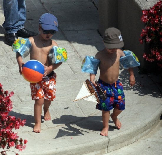 Бритни Спирс с детьми