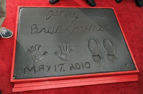 церемония в честь Джерри Брукхаймера