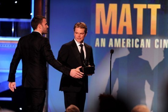 чествование Мэтта Дэймона