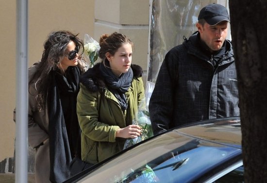 Деми Мур в Ницце