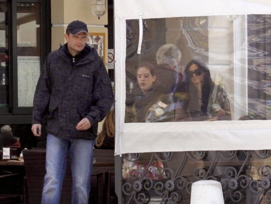 Деми Мур в Ницце