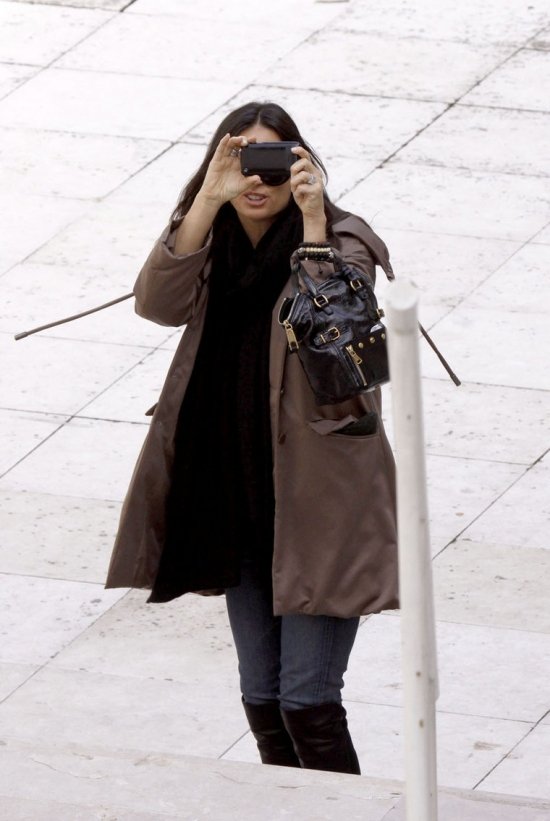 Деми Мур в Ницце