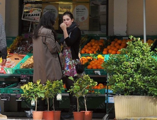 Деми Мур в Ницце