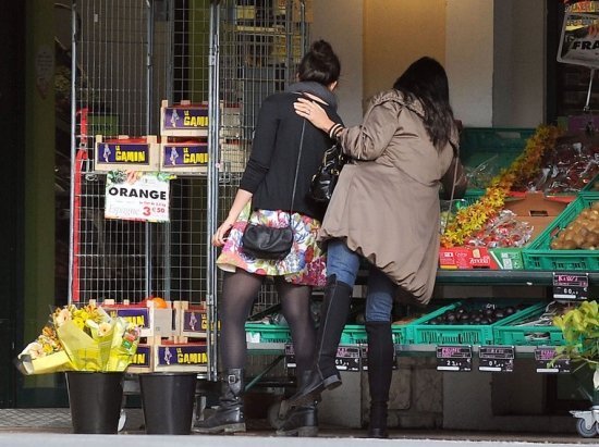 Деми Мур в Ницце