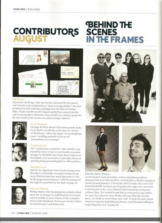 Дэниел Рэдклифф для Esquire