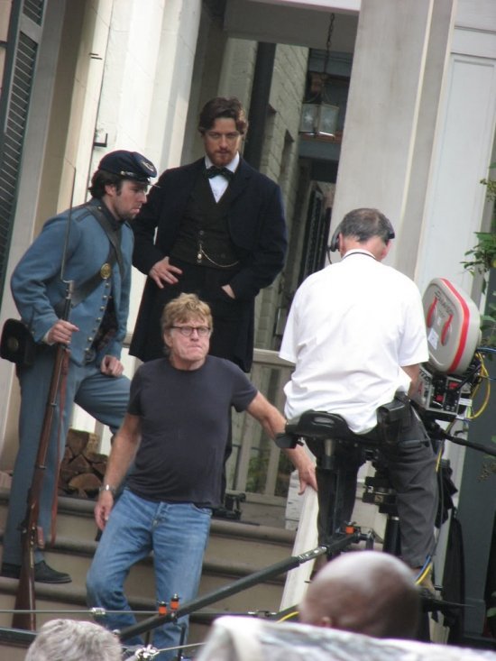 Джеймс МакЭвой на съемках