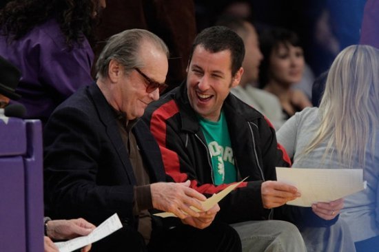 Джек Николсон и Адам Сэндлер