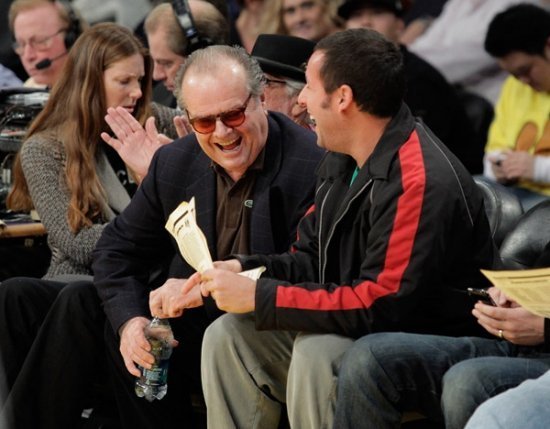 Джек Николсон и Адам Сэндлер