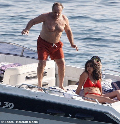 Джек Николсон на французской Ривьере