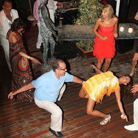 Джек Николсон на французской Ривьере