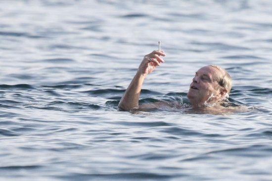 Джек Николсон на французской Ривьере