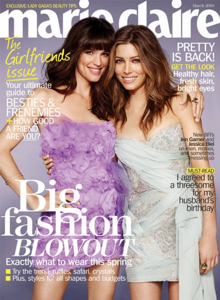 Дженнифер Гарнер и Джесика Бил