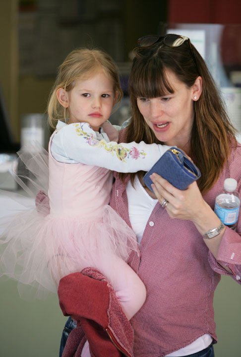 Дженнифер Гарнер и Вайолетт Аффлек