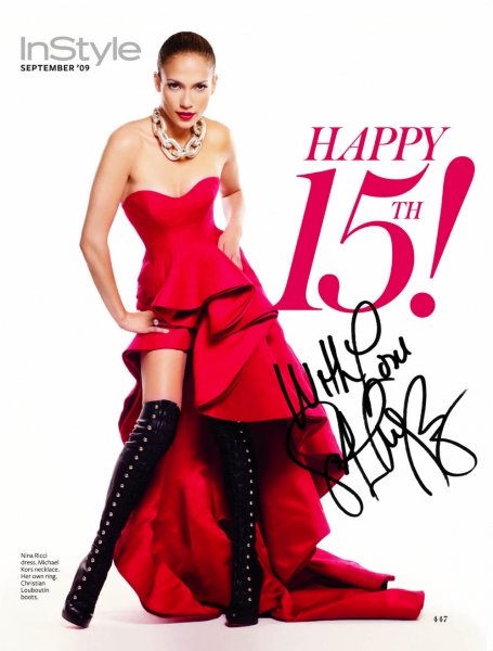 Дженнифер Лопес для InStyle