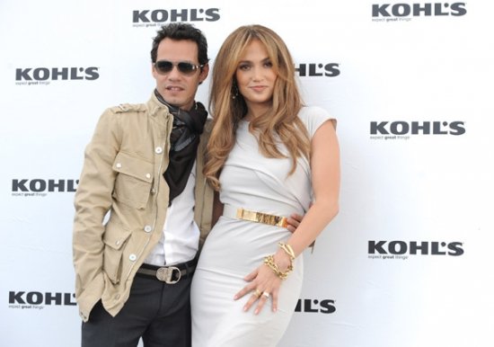 Дженнифер Лопес и Марк Энтони