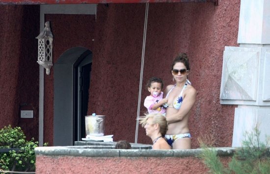 Дженнифер Лопес в Италии