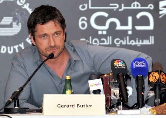 Джерард Батлер в Дубаи