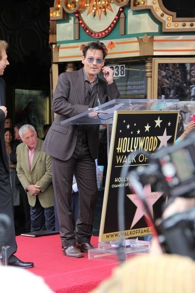 Джерри Брукхаймеру дают звезду на Аллее Славы