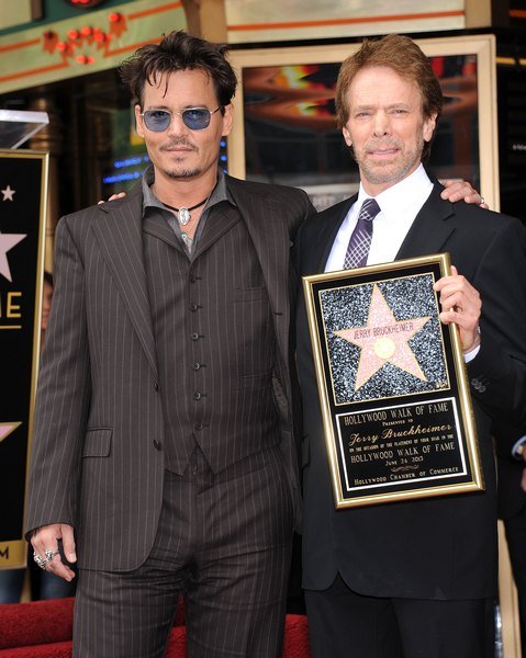 Джерри Брукхаймеру дают звезду на Аллее Славы