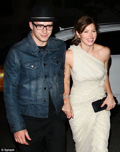 Джессика Бил и Джастин Тимберлейк