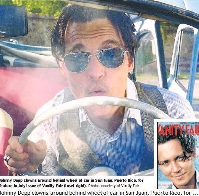 Джонни Депп для Vanity Fair