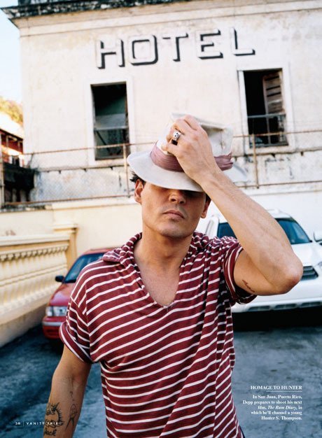 Джонни Депп для Vanity Fair