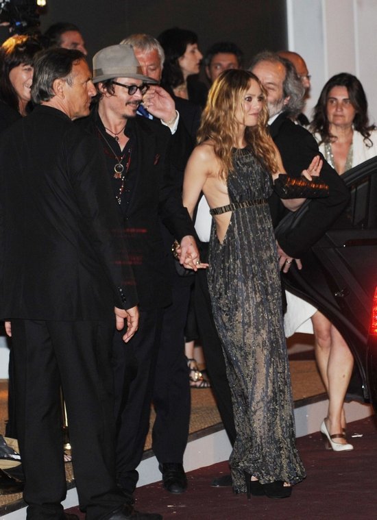 Джонни Депп и Ванесса Паради