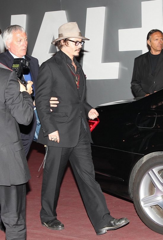 Джонни Депп и Ванесса Паради