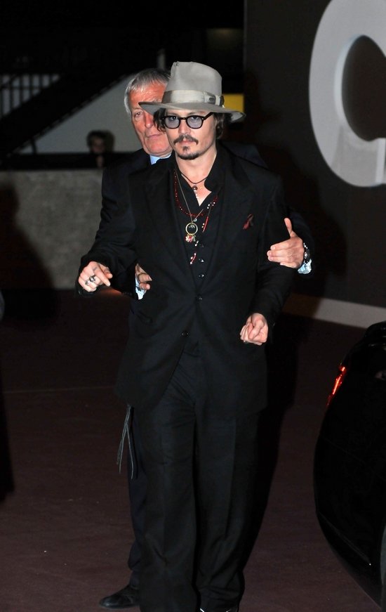 Джонни Депп и Ванесса Паради