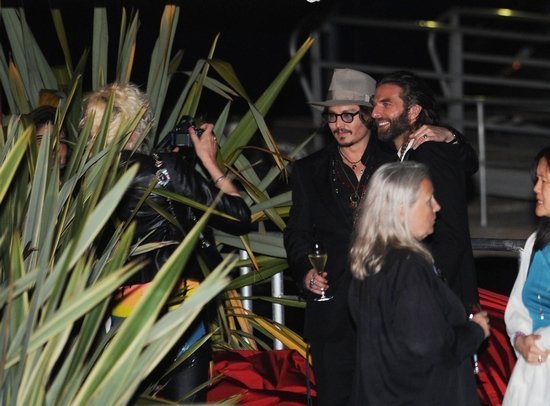 Джонни Депп и Ванесса Паради