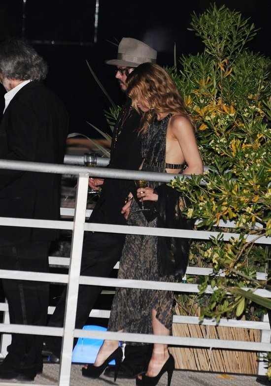 Джонни Депп и Ванесса Паради