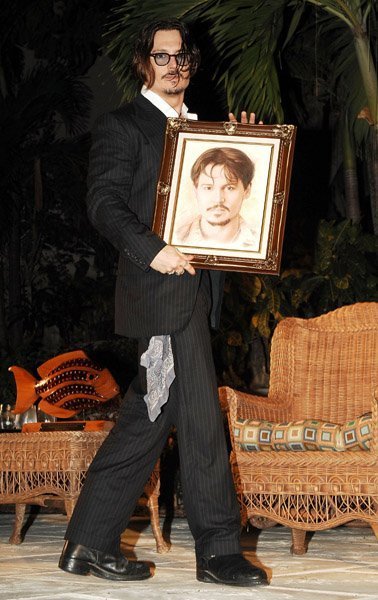 Джонни Депп на Багамах